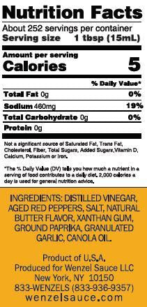 Wenzel Sauce Gallon
